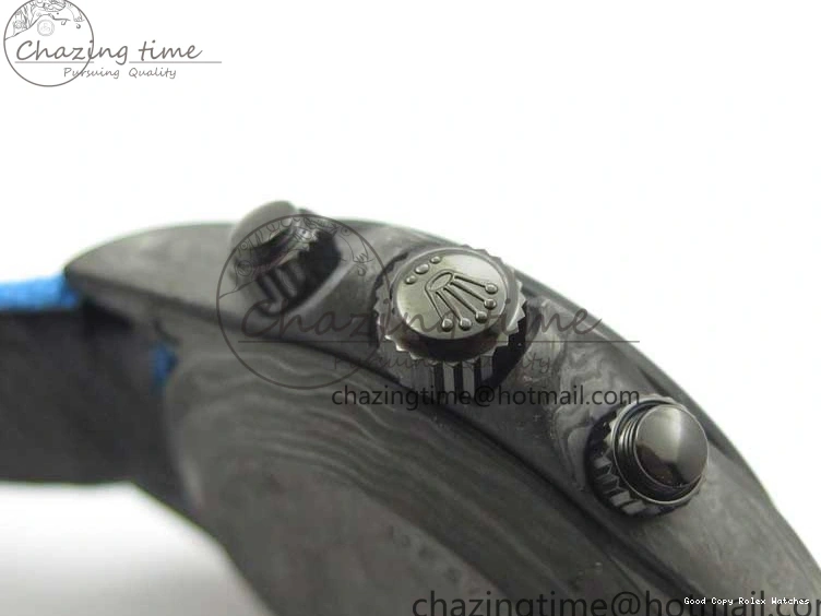 AAA Replica Watches on OMF DIW A Blue Dial Nylon 2844 Light Daytona Strap Blue Efficient Best Edition Light Carbon 0101